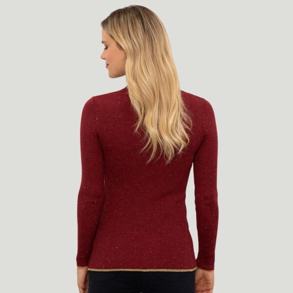 Woman’s Burgundy Pullover