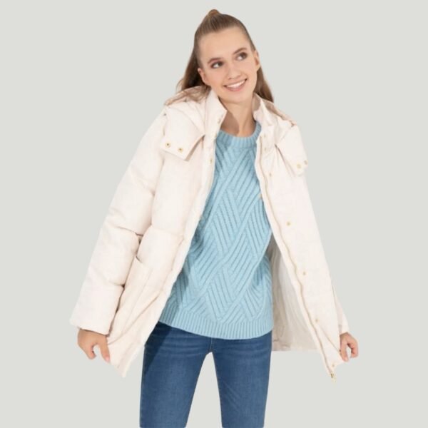Women's Ecru Coat