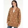 Camel Comfort Fit Knitwear Cardigan