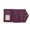 Woman’s purple Wallet