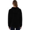 Women's Black Hooded Sweatshirt