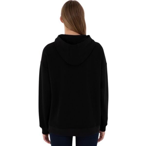 Women's Black Hooded Sweatshirt