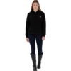 Women's Black Hooded Sweatshirt
