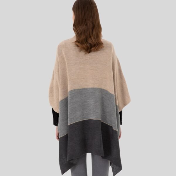 Woman’s Grey Poncho
