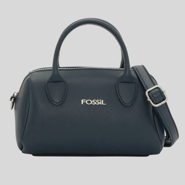 Fossil Navy Blue Hand and cross shoulder bag