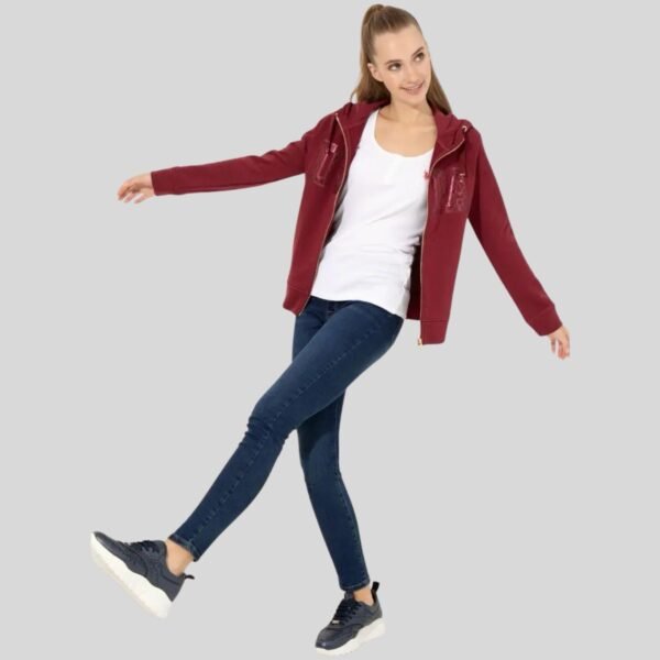 Woman’s Red Sweatshirt