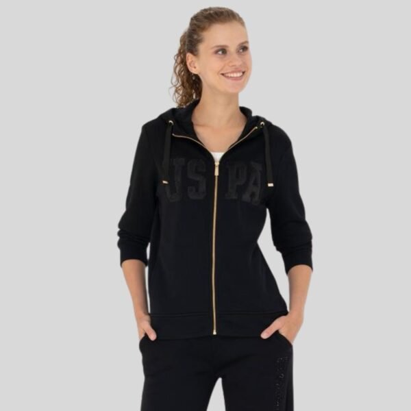 Woman’s Black Hoodie