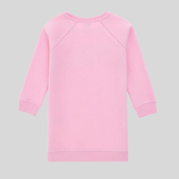 Girl's Pink Knitted Dress