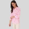 Women's Pink Long-Sleeve Shirt