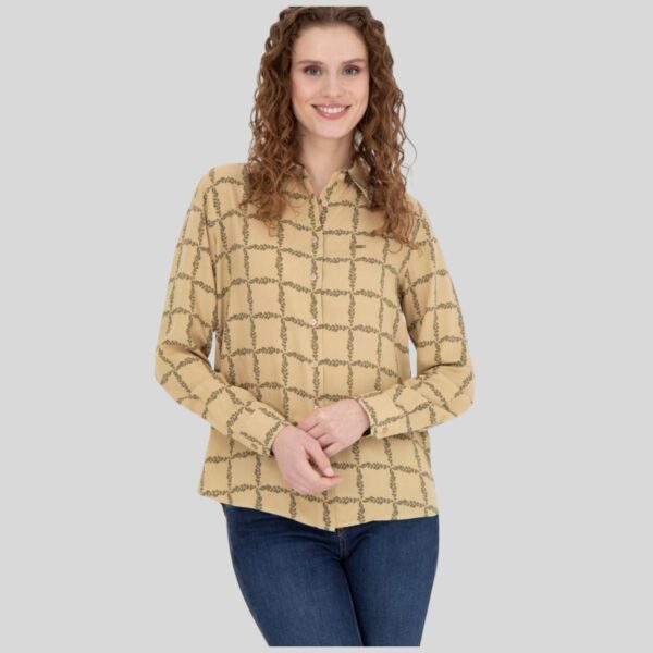 Women's Sand Long-Sleeve Shirt