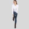Woman’s White Long Sleeve Basic shirt