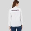 Women's White Long-Sleeve Shirt