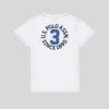 Boys white crew Neck T-shirt