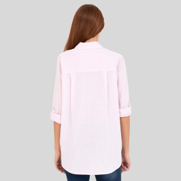 Women's Magnolia Linen-Look Long-Sleeve Shirt