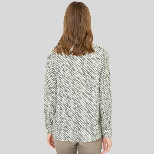 Women's Khaki Long-Sleeve Shirt