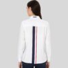 Women's White Long-Sleeve Shirt