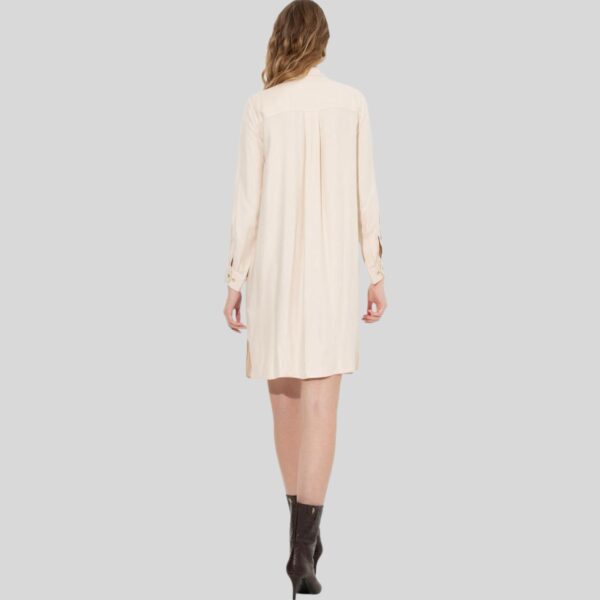 Women's Cream Woven Dress