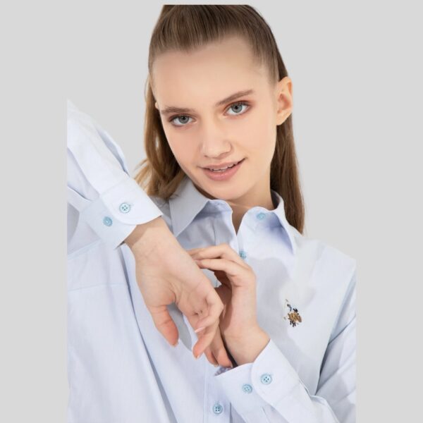 Woman’s Blue Shirt