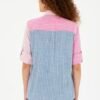 USPA Women's Pink Long Sleeve Shirt