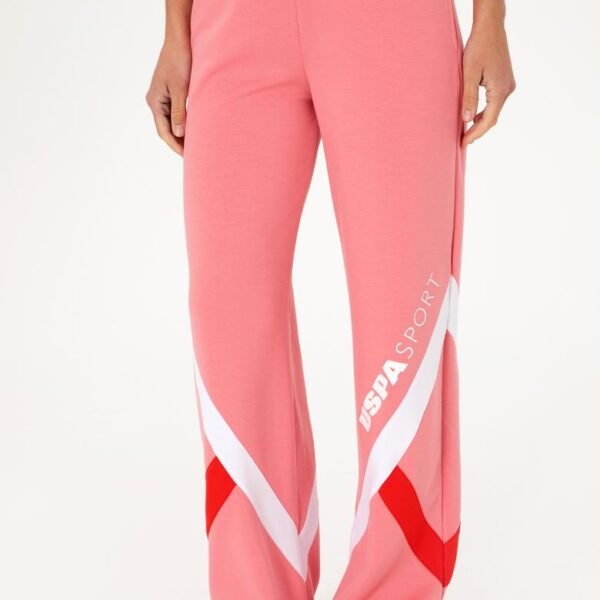 Women's Pink Modal Blend Loose Fit Sweatpants Women's Pink Modal Blend Loose Fit Sweatpants