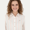 Women's Light Blue Long-Sleeve Shirt