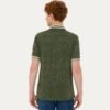 Men's Khaki Polo Collar T-Shirt