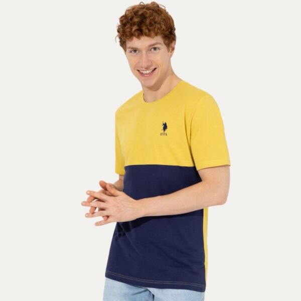 Men's Saffron Crew Neck T-Shirt