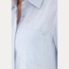 USPA Women's Light Blue Long-Sleeve Shirt