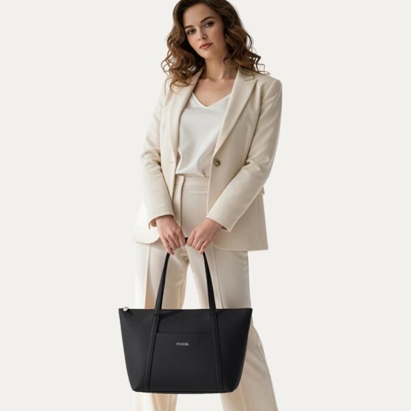Fossil Black Woman Hand ana Shoulder Bag