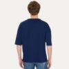 Men's Navy Crew Neck Oversize T-Shirt