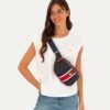 Woman’s Navy blue waist Bag