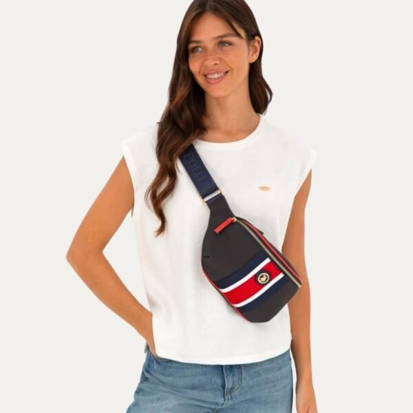 Woman’s Navy blue waist Bag