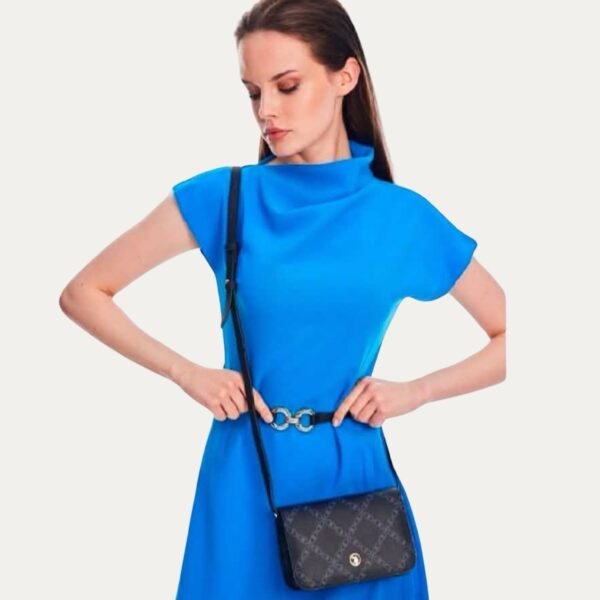 Woman’s black bag
