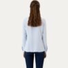 Women's Light Blue Long-Sleeve Shirt