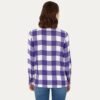 Women's Purple Long-Sleeve Shirt